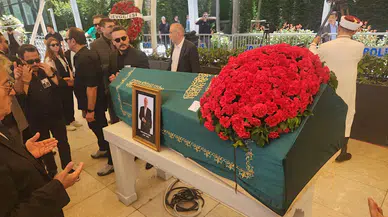 İstanbul- Özer Uçuran Çiller son yolculuğuna uğurlanıyor (1)