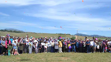 Eğirdir'de Uçurtma Şenliği yapıldı