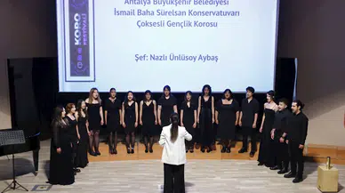 Antalya'da 1. Koro Festivali rüzgarı