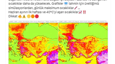 Sıcaklıklar 40 dereceyi aşıyor