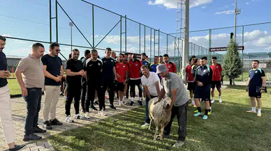 Çorum FK, yeni sezona kurban keserek başladı
