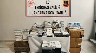 Malkara'da 25 bin makaron ele geçirildi