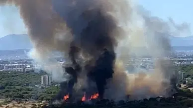 Antalya'da orman yangını 