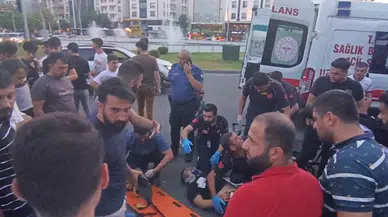 Batman'da otomobilin çarptığı yaya yaralandı