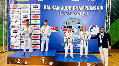 Diyarbakırlı judocu Balkan Şampiyonası'nda 3'üncü oldu
