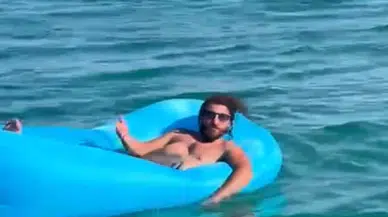 Saros’ta deniz yatağında uyuyakaldı, 2 mil açıkta kurtarıldı