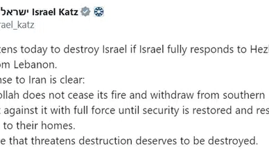 Katz’dan İran açıklaması: Bizi yok etmekte tehdit eden, yok edilmeyi hak ediyordur 