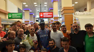 Trabzonspor'un transfer görüşmelerini sürdürdüğü Nwakaeme, Trabzon'a geldi
