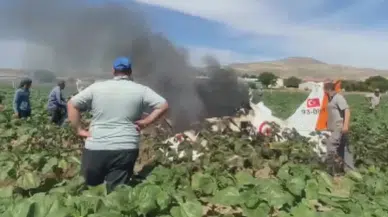 MSB: Kayseri'de eğitim uçağı düştü; iki pilot şehit oldu (2)