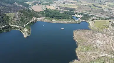 Çanakkale'yi besleyen barajdaki su seviyesi yüzde 91'e ulaştı