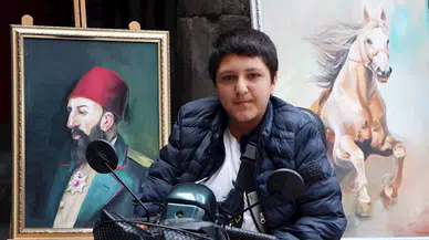 'Eserim olan sergiye katılamayacağım' deyince tarihi binaya engelli rampası yapıldı