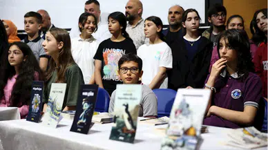 Rize'de öğrencilerin yazdığı kitaplar tanıtıldı 