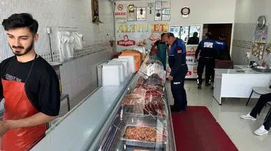 Sağlık İçin Titizlik: Horasan'da Et Mamulleri Satış Noktalarında Denetimler Hız Kesmiyor