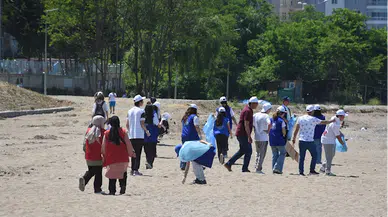 Giresun'da "Türkiye Çevre Hastası" dolayısıyla çevre temizliği etkinliği gerçekleştirildi