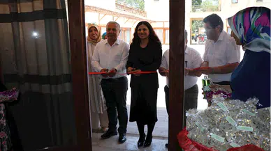 Boğazkale Halk Eğitim Merkezi'nin yıl sonu sergisi açıldı