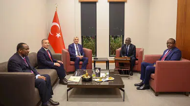 Bakan Bolat, Sudan Maliye Bakanı Ibrahim ile görüştü