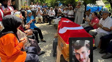 Zonguldak'ta madendeki göçükte ölen işçi Bartın'da son yolculuğuna uğurlandı