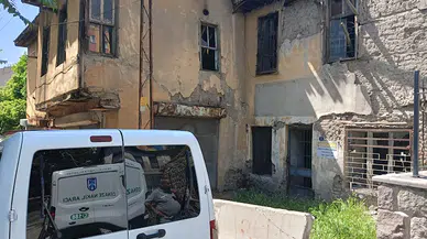 Ankara'da metruk binada erkek cesedi bulundu