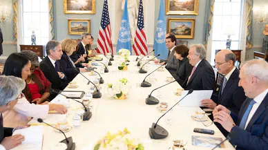 ABD Dışişleri Bakanı Blinken, BM Genel Sekreteri Guterres ile bir araya geldi