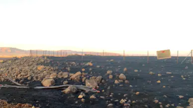 Mardin'de 9 ayrı noktada çıkan yangınlarda 800 dönüm buğday ekili arazi zarar gördü 