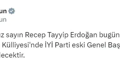 Erdoğan, Akşener'i kabul edecek