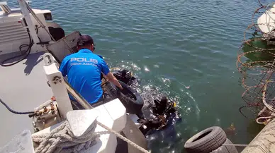  Tekirdağ'da denizden çıkarılan atıklar sergilendi