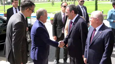Özbekistan Cumhurbaşkanı Mirziyoyev, TUSAŞ'ı ziyaret etti
