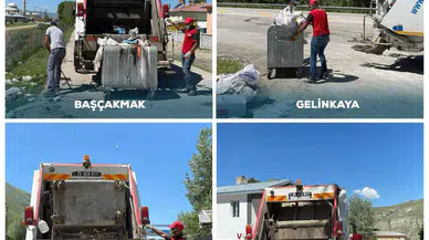 Erzurum'un yüzölçümü en büyük merkez ilçesi olan Aziziye'de, uzak-yakın demeden hizmetler devam ediyor