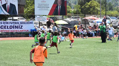 Arhavi'de 12. Grassroots Herkes İçin Futbol Şenliği yapıldı