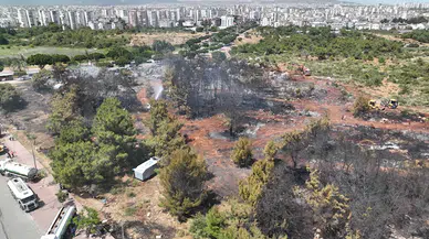 Antalya'da iki ayrı noktada yangın / Ek fotoğraflar
