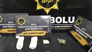 Bolu'da, polisin uyuşturucu operasyonunda 2 tutuklama