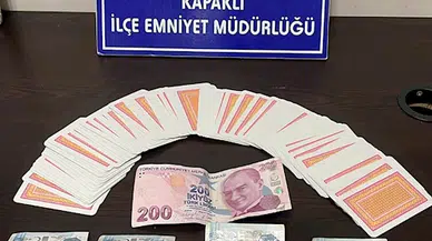  Kapaklı'da kumar oynayan 4 kişiye 25 bin 700 lira ceza uygulandı