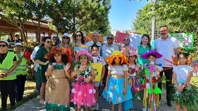 Öğrencilerden Çevre Haftası'nda farkındalık yürüyüşü