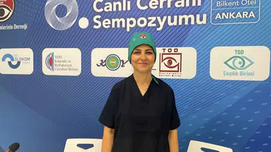 Göz hekimleri, 8'inci Canlı Cerrahi Sempozyumu'nda
