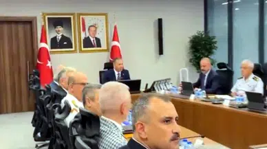 Bakan Yerlikaya, Güvenlik Toplantısı'na başkanlık etti 