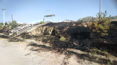 Yangını söndürürken kalp krizi geçirip öldü