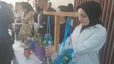 Kavak Meslek Yüksekokulunda "Sıfır atık ve seramik sergisi" düzenlendi