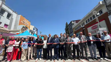 Edirne'de, Hayat Boyu Öğrenme Haftası'nda el emeği ürünler sergilendi