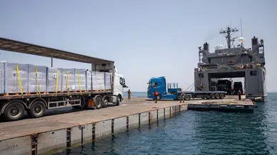 ABD’nin Gazze kıyısına kurduğu iskelenin maliyeti 230 milyon dolar