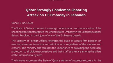 Katar’dan ABD elçiliğine saldırıya kınama