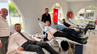 Korkuteli'de kan bağış kampanyası