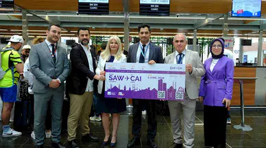 Air Cairo Sabiha Gökçen Havalimanı'na uçuş başlattı