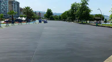 RİZE’DE AÇIK HAVA SPORUNU SEVENLER İÇİN YENİ SPOR ALANI YAPILIYOR