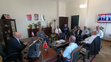 Artvin Muhtarları TBMM'de Milletvekili Bayraktutan ile Görüştü