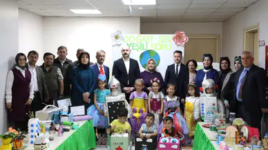 Sıfır Atık Temalı Etkinlikte Kır Çiçekleri Anaokulu Öğrencilerinden Örnek Davranışlar