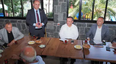 Çaykur Genel Müdürü Yusuf Ziya Alim, Rize Muhtarlar Federasyonu ile Bir Araya Geldi