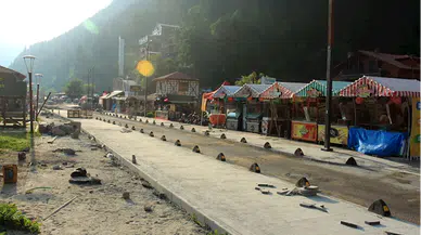 Uzungöl'de sezon hazırlıkları devam ediyor