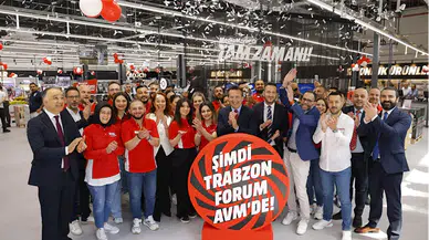 MediaMarkt'ın yeni mağazası Forum Trabzon AVM'de açıldı