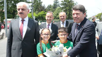 Adalet Bakanı Yılmaz Tunç, Bolu'da gündeme ilişkin soruları yanıtladı: