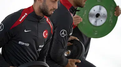 A Milli Futbol Takımı, Polonya maçı hazırlıklarına devam etti 